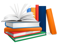 Stack of books representing OTHM assignment and academic study resources